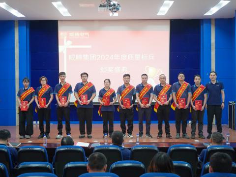 永利集团官网电气集团召开2024年度质量月总结表扬大会