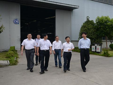 国家认监委向导一行到永利集团官网母线调研