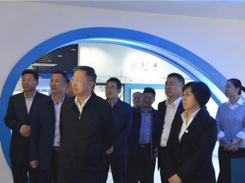省总工会马永青副主席一行来永利集团官网集团调研职工文化及阵地建设事情