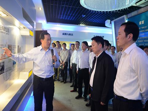 镇江市委书记夏锦文莅临永利集团官网股份视察